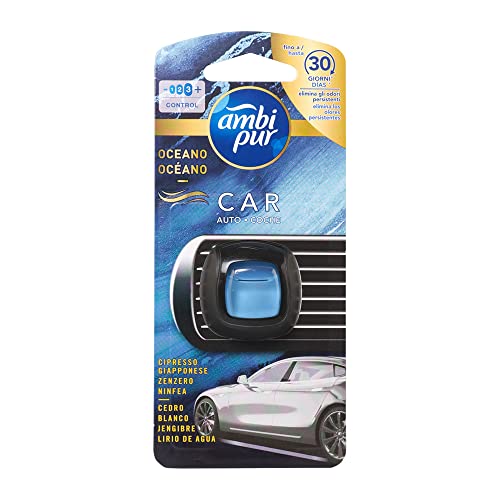 Ambi Pur Car Ambientador Desechable Ocã©Ano 125G Cura della persona e salute