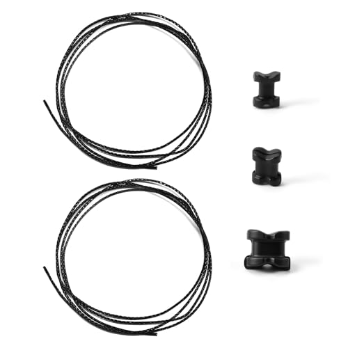 RPBKE Bow Archery Peep Tuner Replacement for Bowmar Tuner Compound Bow String Peep Sight Tuner Effective Fixed Archery Peep Rotation Bow Hunting Accessories 3 Sizes Black