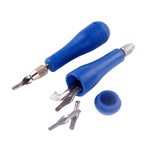 image for Falling in Art Block Cutters- Craft Linoleum Carving Tools with 6 Type
