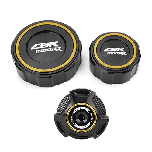 HONDAp CBR1000RR CBR 1000RR CBR 1000 RR 2004-2018 CNC I[goCtgAu[Lt[hU[o[Jo[GWICtB[Lbv(Gold Combo (3pcs))