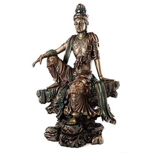 Top Collection Water and Moon Quan Yin Statue in Royal...