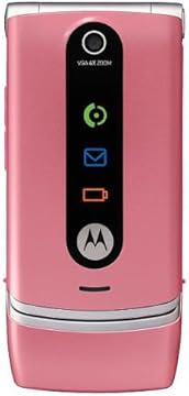 Motorola mobile phone W377 pink without branding