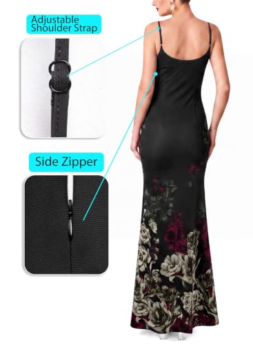 Image of VFSHOW Womens Sexy Spaghetti Strap Formal Prom Evening Gala Long Maxi Dress