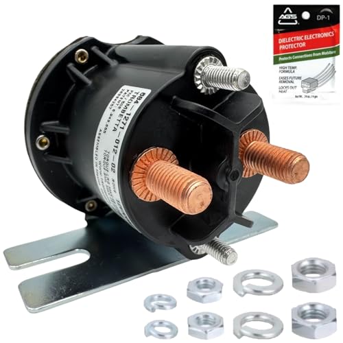 FalconSupply Genuine Trombetta 12V Starter Solenoid Relay Switch Kit, for Yamaha G22-G29 Drive 2 Adventurer Gas Golf Carts 2003-Current, Replaces Parts JW1-H1950-00-00 & JR3-H1950-00-00, 684-1271-012