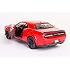 2018 Dodge Challenger SRT Hellcat Widebody Red 1/24 Diecast Model by Motormax 79350