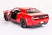 2018 Dodge Challenger SRT Hellcat Widebody Red 1/24 Diecast Model by Motormax 79350