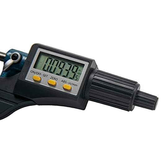 Image of digital micrometter 0-25mm screw gauge digital thickness measurement tool screw gauge 0 25mm