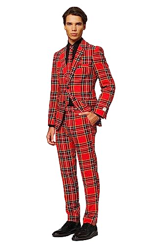 OppoSuits Mens The Lumberjack Party Costume Suit Multi 36