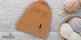 molti Męska czapka, beanie, ciepła czapka zimowa, wełniana, dzianina, na jesień i zimę, rozciągliwa, miękka czapka wełniana, wybór kolorów, rozm. 55-60, brązowy, 55-60