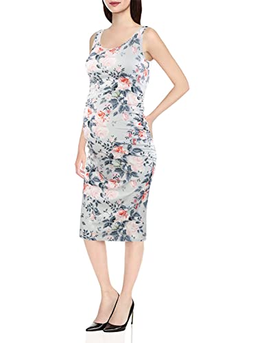 BBHoping Women s Maternity Sleeveless Dresses Maternity Tank Dress Mama Baby Shower Pregnancy Dress(Army Green,S)