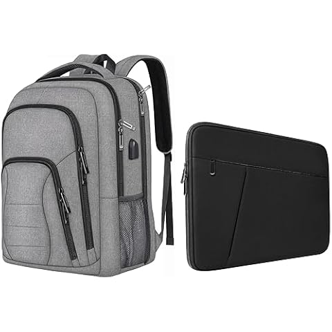 BOOEUDI Laptop Backpack 17 Inch, Laptop Case 15.6 inch Cover