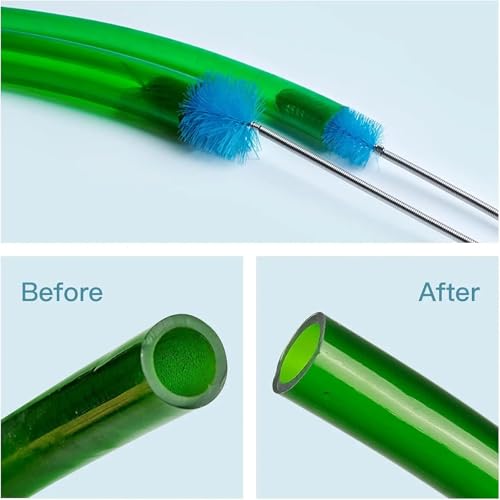 Cepillo para desagüe flexible ideal para limpiar tuberías de cocina y baño 5