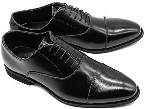 Amazon デビットユリ 日本製 本革 メンズ ビジネスシューズ 紐ストレートチップ 内羽根 紳士靴 2 ビジネスシューズ