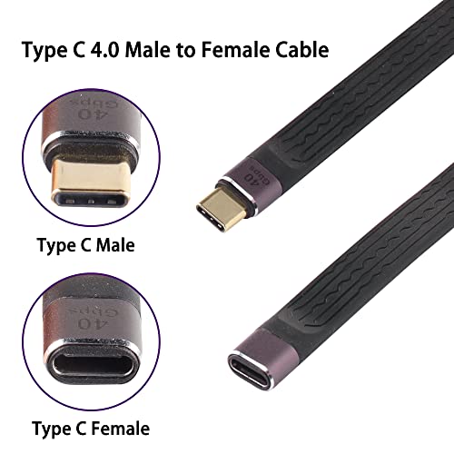 MEIRIYFA 40Gbps USB Type C Extension Cable - Image 2