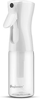 Segbeauty Clear Plant Mister, 5.4oz Continuous Mister Spray Bottle, 160ml Plastic Fine Mist Plant Spray Bottle, Refillable...