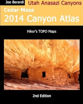 Paperback Cedar Mesa 2014 Canyon Atlas Book