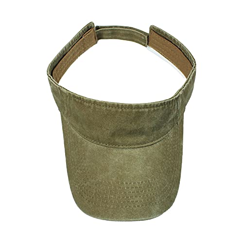HH HOFNEN Sports Sun Visor Hats Cotton Twill Ball Adjustable Sun Caps for Men Women