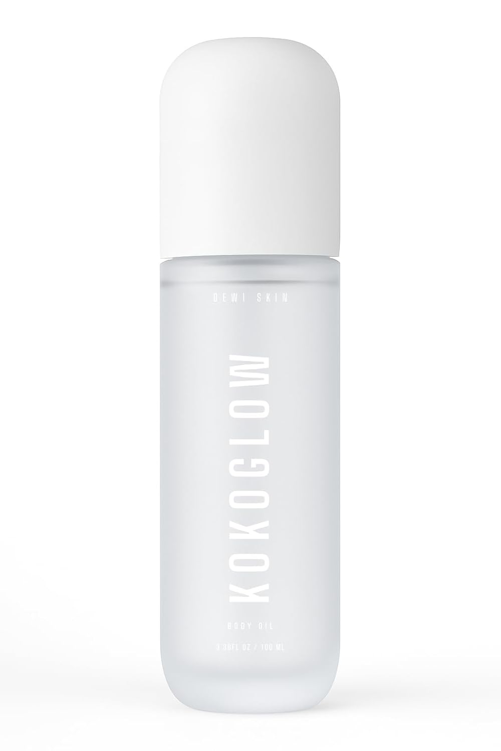 KOKOGLOW Body Oil – Lightweight Moisturizing Oil for Soft, Smooth Skin – Organic Coconut Oil, Squalane & Vanilla Extract – Fast Absorbing Body Oil for All Skin Types – 3.38 fl oz