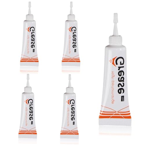 PYRUVAE Pack of 5 3D Printer Parts Gear Grease for Guide Rails for Bambu Lab X1C/A1/A1 Mini/P1S/P1P/K1/K1 Max 3D Printer