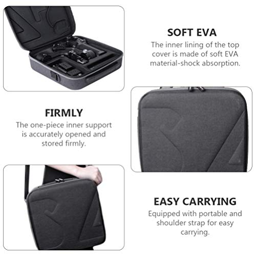 BESPORTBLE Compatível Com Rsc 2 Drone Bolsa de Ombro Rígido Bolsa Preta Portátil para Transporte de