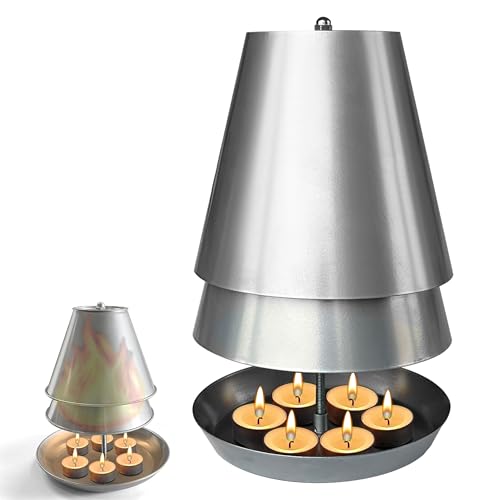 KEAGAN Calentador de velas de té radiador