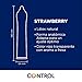 Control Preservativos Strawberry - Caja de condones con aroma y sabor a...