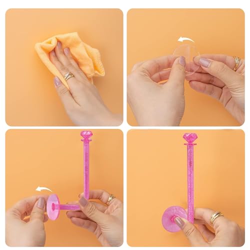 QUPIVA 4Pcs Suporte para Faixa de Cabeça Suporte para Organizador de Scrunchie, Organizador de Acess