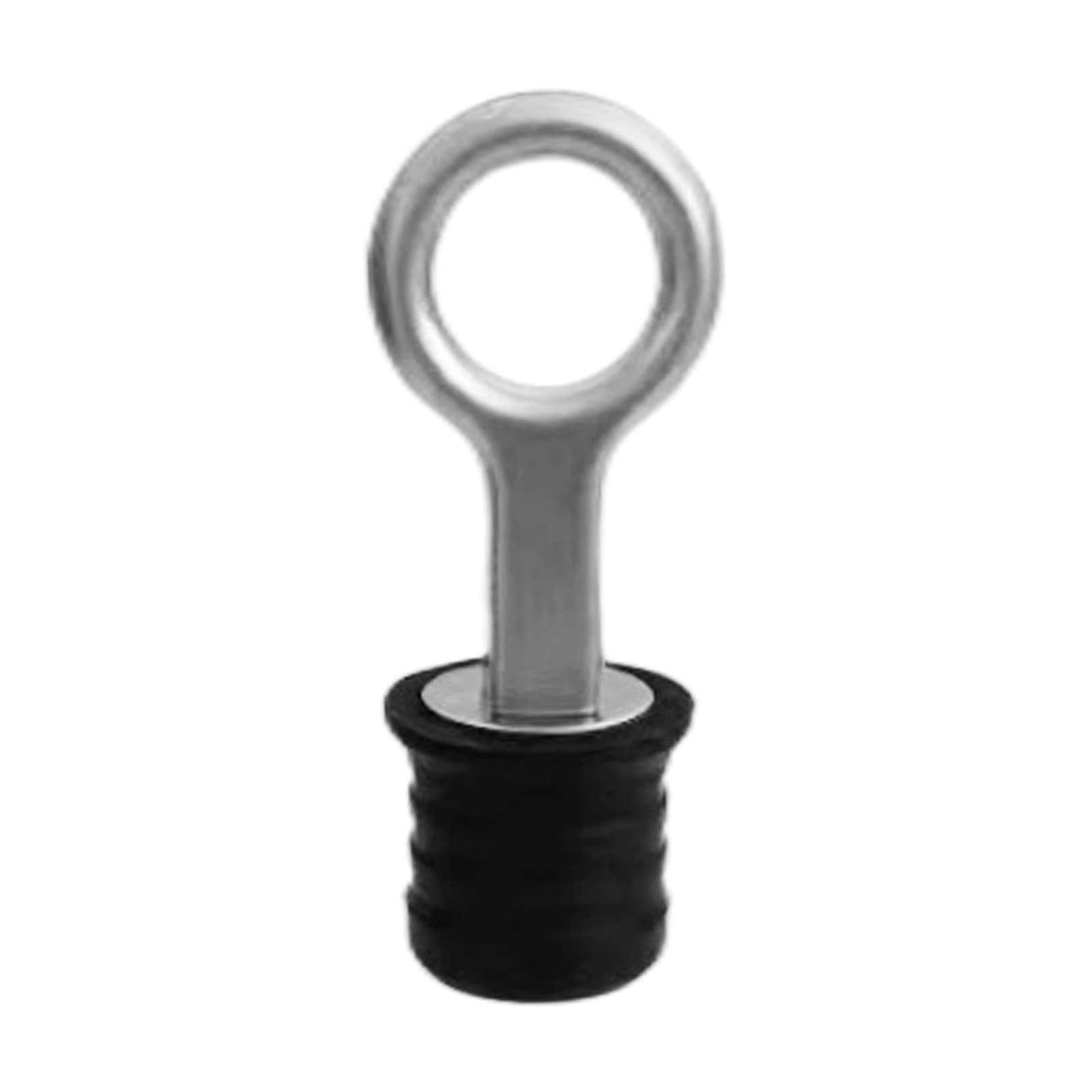 Marine Brass Handle Drain Plug Stainless Steel 304 Corrosion-Resistant Rubber Plug Accessories Boats Drain Plug Marine Drain Plug For Boats