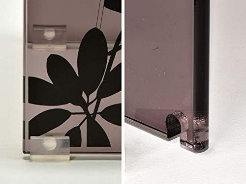 アクリルバスチェア 30cm + ウォッシュボール リーフ柄×ブラウン 2点