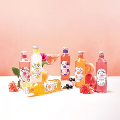 Image of Sepoy & Co. Sparkling Lemonades Tasting Pack (Pack of 12 X 200ml) | Low Calorie | Assorted Lemonades | Premium Cocktail Mixers | Flavoured & Aerated Drink