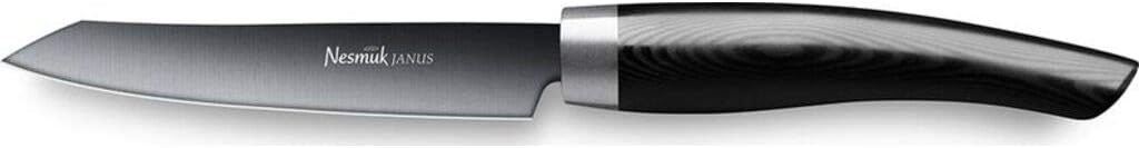 Nesmuk Janus Paring Knife 90 MM - Micarta Black