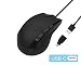 USB C Mouse, INNOMAX MacBook USB C Wired Mouse, MacBook Wired Mouse, USB C 3.0 Adapter&USB Wired Mouse Combo for MacBook, MacBook 13", New MacBook Pro 2016/2017, Chromebook, Laptop, Computer(Black)