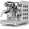 Rocket Espresso Appartamento TCA Espresso Machine and Eureka Mignon Silenzio 55 Grinder Bundle (Stainless Steel Black/Chrome)