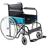 2. Robuste mais léger : fabriqué en alliage d'aluminium spatial, ce fauteuil roulant pliable léger dispose d'un cadre robuste en forme de tour qui répartit efficacement le poids, assurant la durabilité sans compromettre la portabilité.