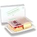 Produktbild 1000x Sahneabdeckpapier, Trennpapier für Kuchen, Wachspapier in weiß, 12 x 18 cm
