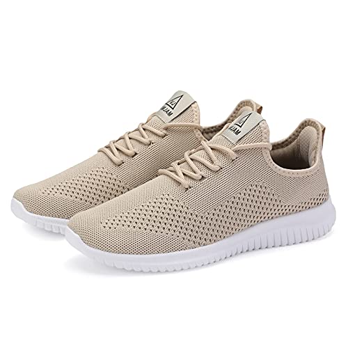 Image of YDB Men's Running Shoes Ultra Lightweight Breathable Walking Shoes Non Slip Athletic Fashion Sneakers Mesh Workout Casual Sports Shoes