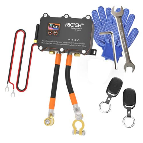Automotive Battery Disconnect Switch with Wireless Remote