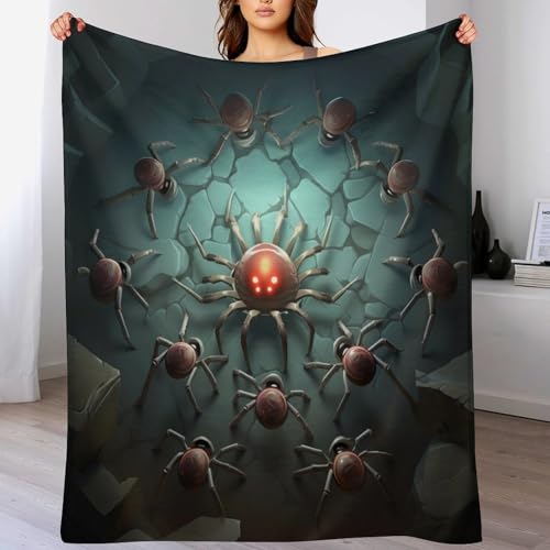 Couverture araignée moelleuse pour vos soirées cocooning devant la télé - 2