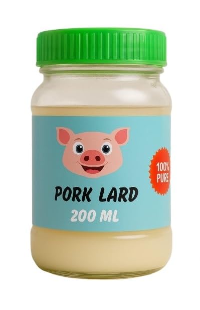 - Home made pure Pork Lard, lard,pandri koluppu ennai, Handi kobbu,Laard oyal pack of 200 Ml