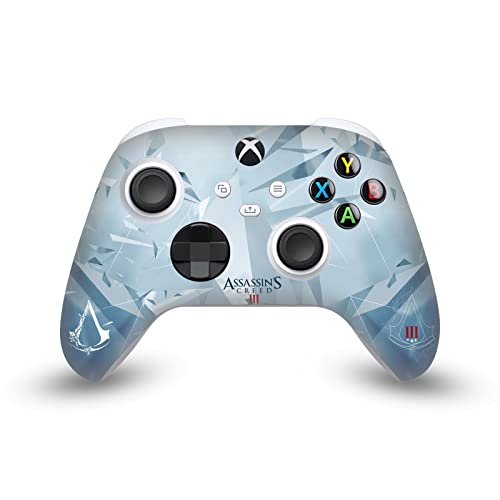 Head Case Designs Officially Licensed Assassin's Creed Animus III Graphics Vinyl Sticker Gaming Skin Decal Cover Compatible With Xbox Series X/S Controller
