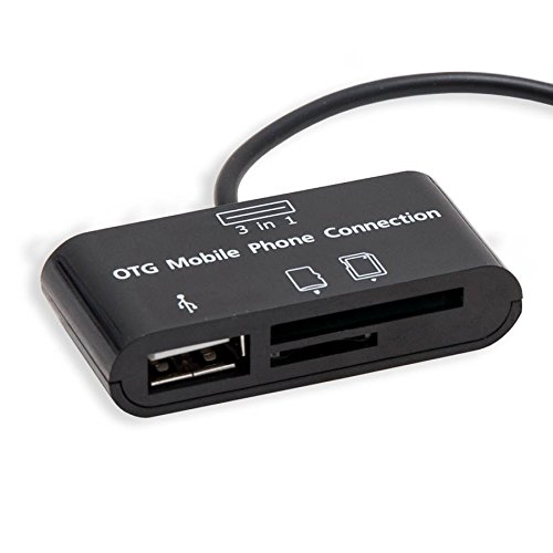 Conector duplo Syba para compartimento SATA III, OTG Galaxy, Preto