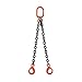 Stren-Flex - SF0903G10DOL - 3 ft Locking Hook, Oblong Chain Sling, Grade 100 Alloy Steel, Number of Sling Legs: 2