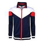 SCREENSHOT-TRACK JACKET Mens Urban Hip Hop Premium Track Jacket - Slim Fit Side Taping Sportswear Urbanwear Streetwear Top - Image 5
