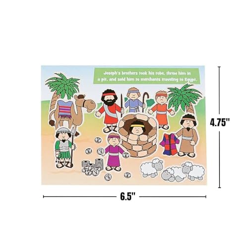 Scène d'autocollants multicolore Oriental Trading 13707006 pour enfants