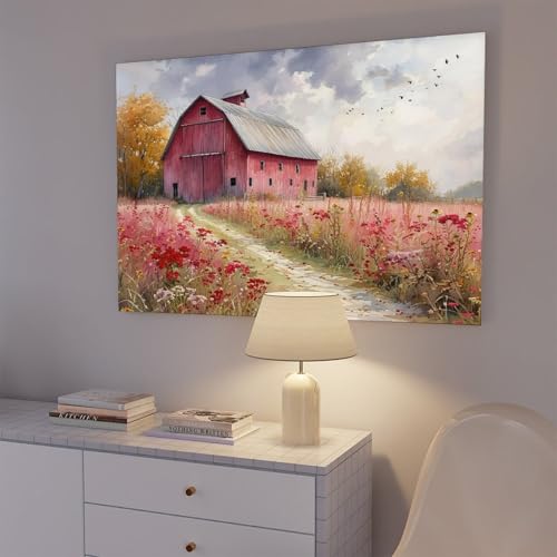 Poster chemin fleurs sauvages 50x75 cm pour égayer un mur blanc et vide - 7