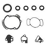Timing Cover Gasket Set Compatible with Cadillac Buick Chevy GMC Vehicle Equinox 3.0L 2010-2012, Acadia 3.6L...