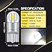 Ruiandsion T10 194 W5W Bulb 6V Non-polarity 6000K White 200Lm 3030 2SMD LED Bulb for Car Interior Map Roof Door License Plate Light Pack of 2