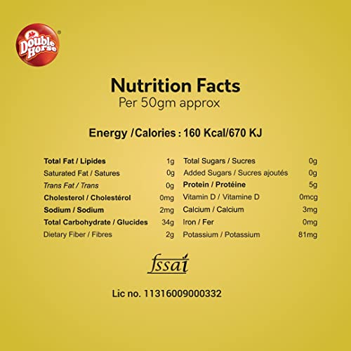 Double Horse Bran Rich Matta Broken Red Rice-500 Gram X 2|Source Of Dietary Fibre|Podiyari|Zero Cholesterol|Export Quality