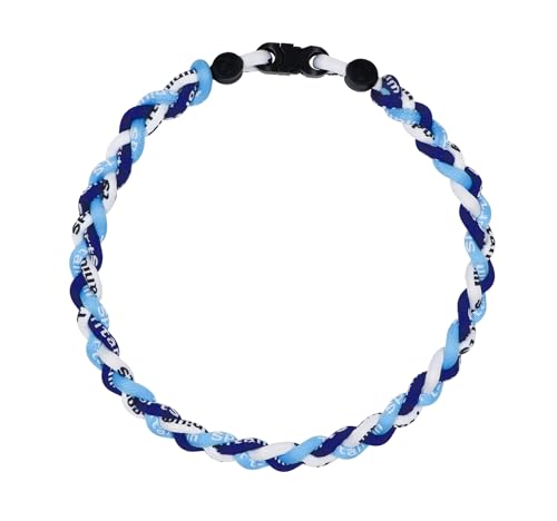 SUPBOMM Baseball Rope Necklaces League Team Colors Braided Necklace Baseball Team Gifts Rays