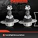 A-Premium 2 x Front Forward Lower Ball Joint Compatible with BMW 525xi 2006-2007, 528xi 2008, 530xi 2006-2007, 528i xDrive 2009-2010, 535i xDrive 2009-2010